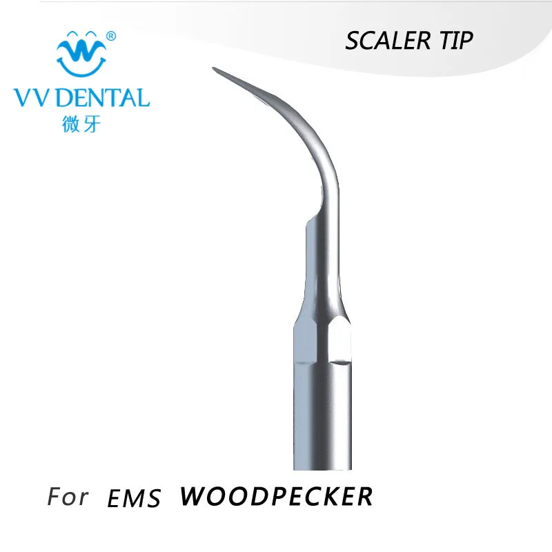 

2X G2(WOODPECKER:G6, EMS:B) Woodpecker type Supragingival Scaler Tip Fit EMS WOODPECKER UDS J K M E Dental Equip