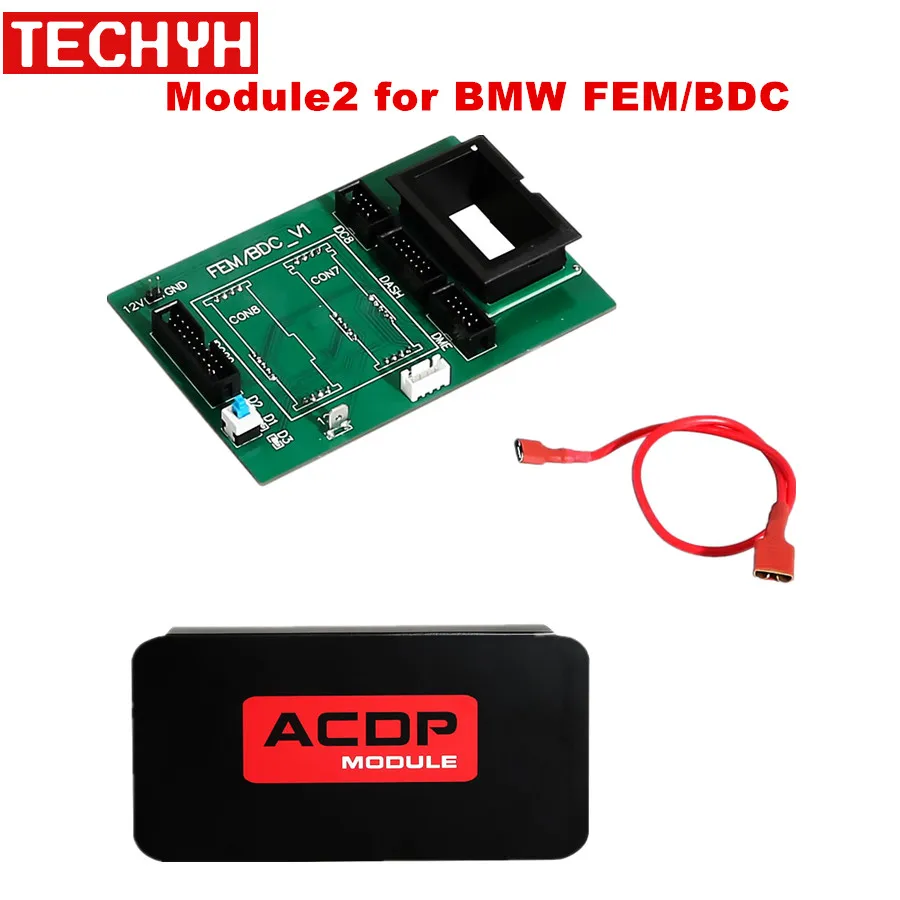 Yanhua Mini ACDP Module2 для BMW FEM/BDC Поддержка программирования ключей IMMO сброса одометра