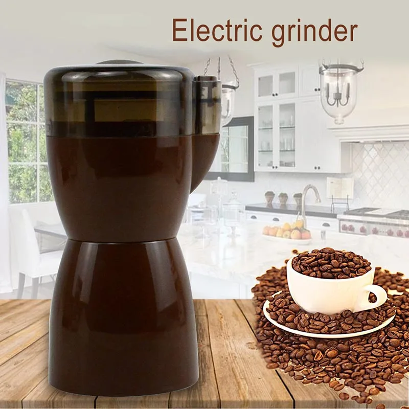 

Newly Electric Coffee Grinder Maker Fully Automatic Durable For Beans Mill Herbs Nuts Home Use TE889