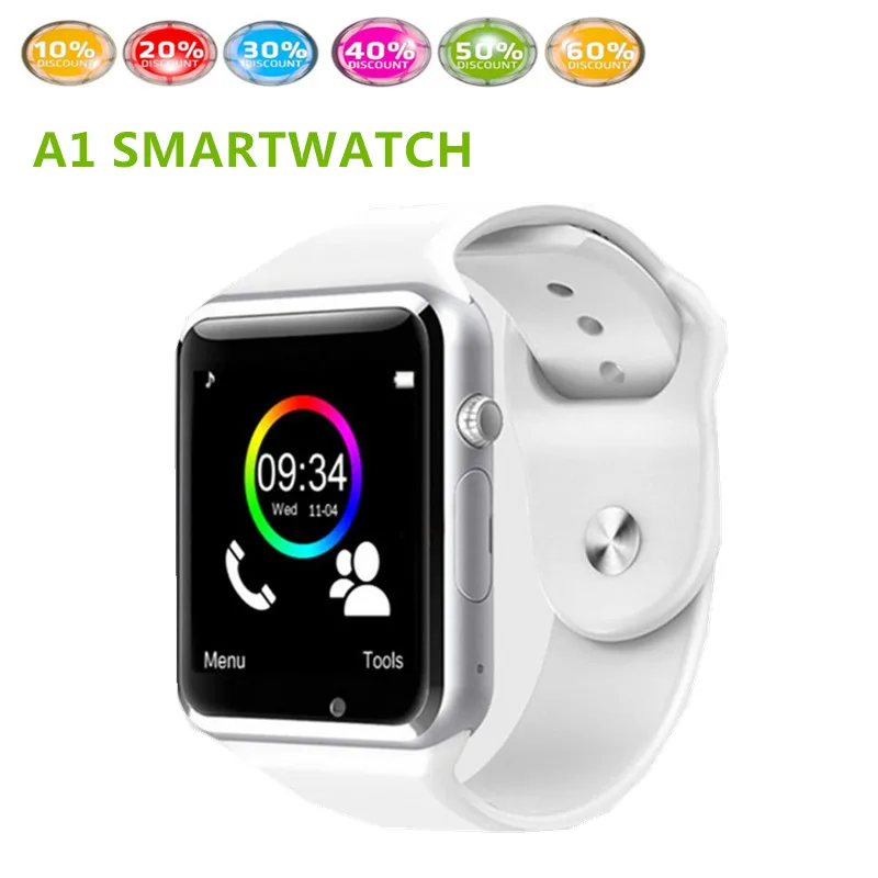 Free shipping A1 WristWatch Bluetooth Smart Watch Sport Pedometer With SIM Camera font b Smartwatch b