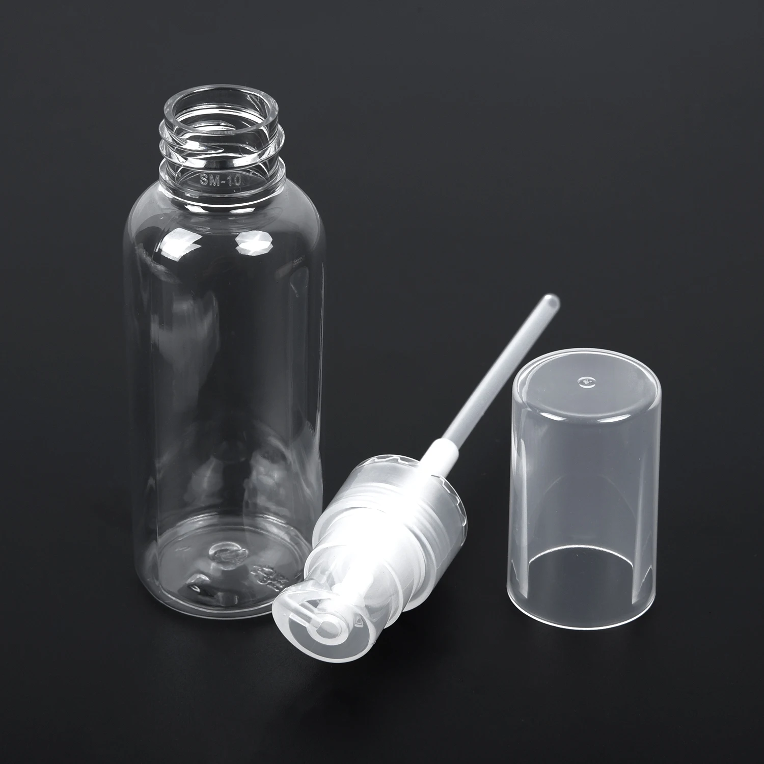 

Plastic Refillable Travel Accessories Carry Bottles 50ml Makeup Pump Cosmetics Dispenser Container High quality