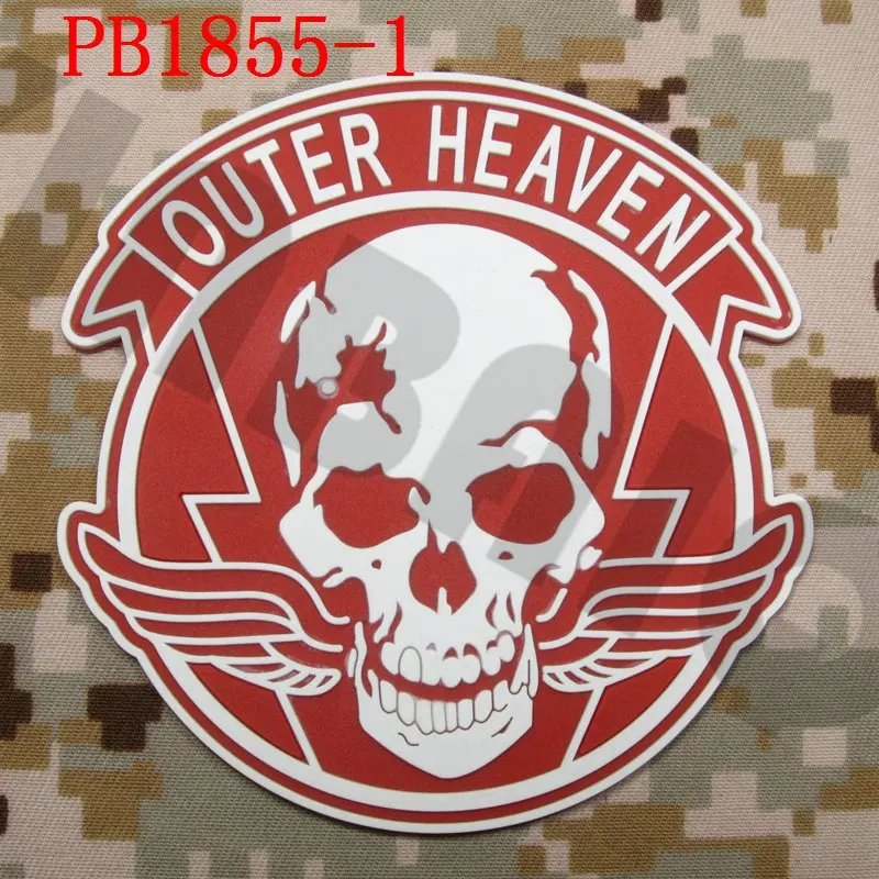 3D ПВХ патч MGS OUTER HEAVEN PMC Special Force Group