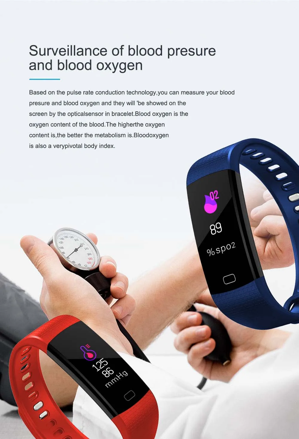 K11 Цвет Экран Смарт Браслет Спорт Браслет сердечного ритма Приборы для измерения артериального давления Мониторы Фитнес трекер для Nokia Lumia