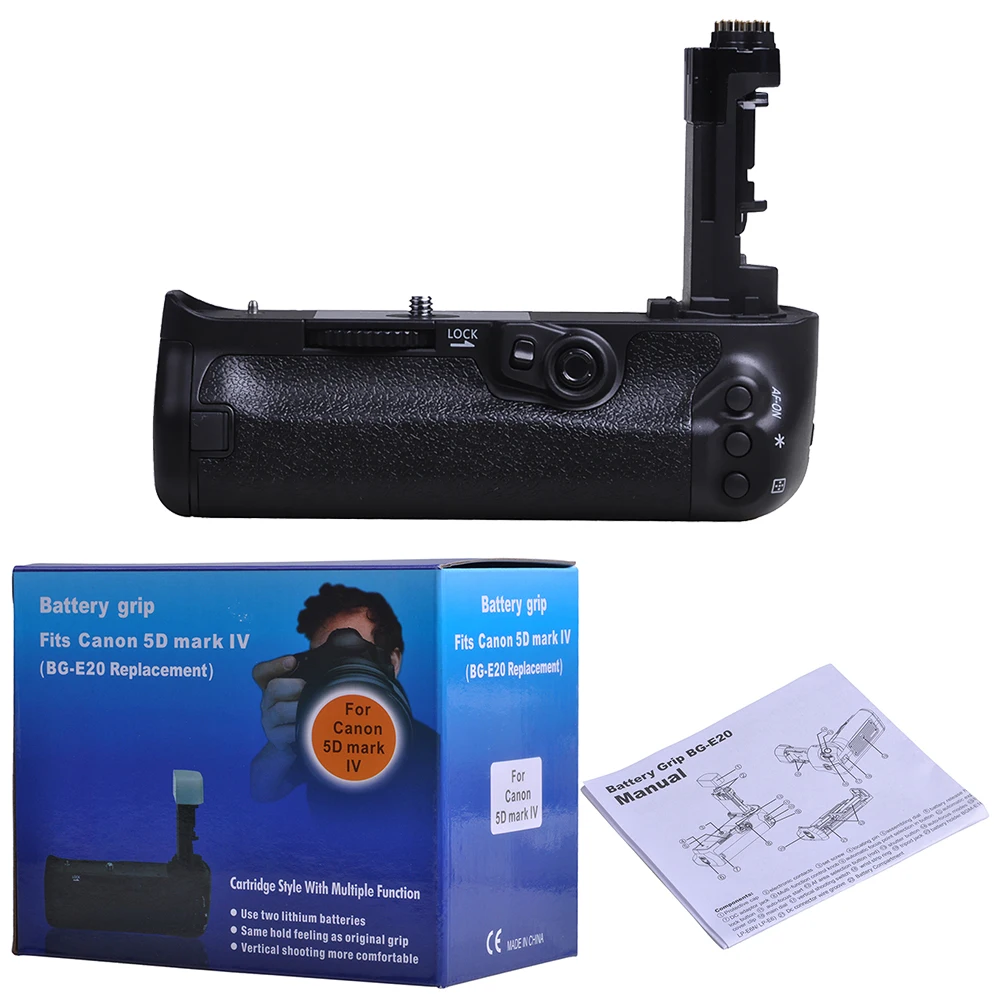 Batmax BG-E20 Batetry Grip For Canon Battery Grip BG-E20 For the Canon 5D Mark IV Digital SLR Camera camera battery handle grip