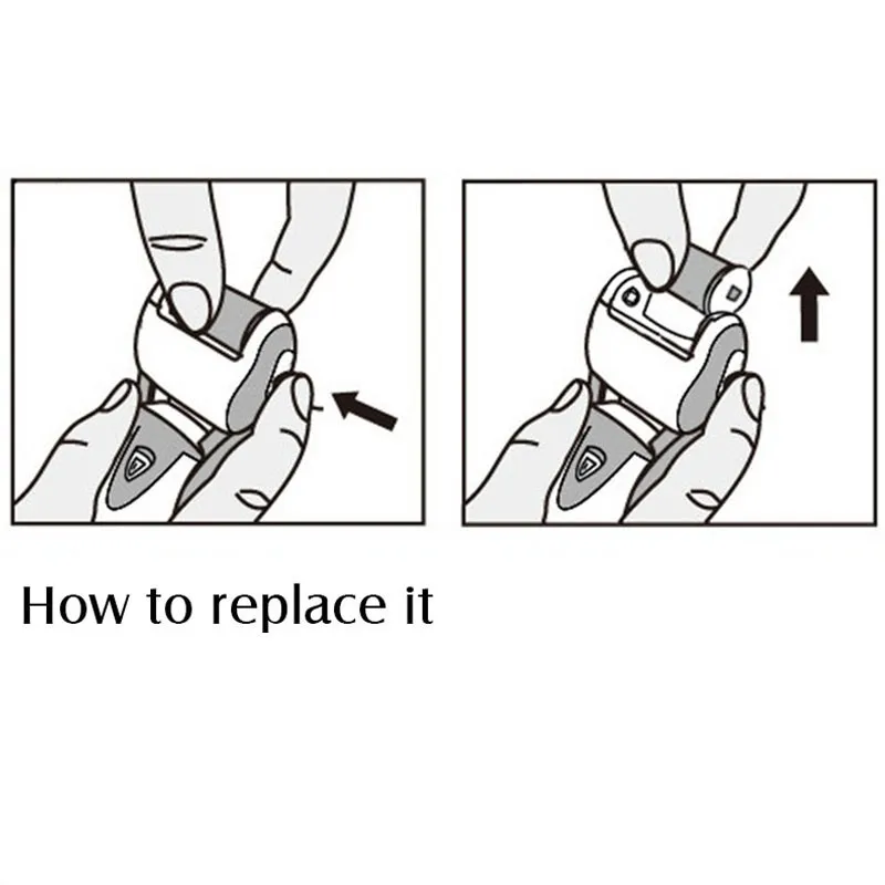 2 шт./лот, сменная шлифовальная роликовая головка для электрического удаления мозолей ног, педикюр, пилинг, аксессуары для удаления кутикулы