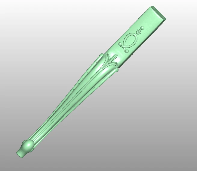 

3D model STL format file for cnc router engraving furniture sofa cabinet chair leg pattern Artcam 721