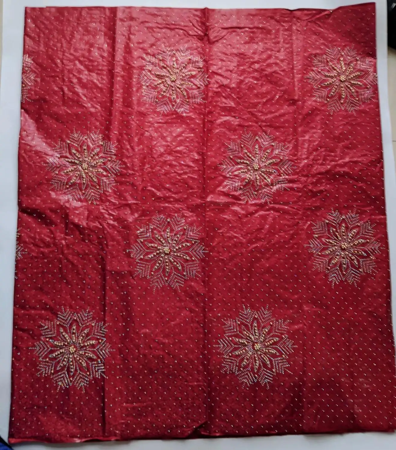 

2019 High-end multi-color Bazin Riche Getzner 5 yards Austrian quality guinea fabric 100% cotton African lace fabric YYZ 003