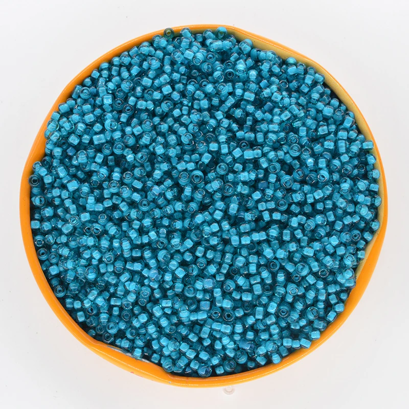 

2mm 1000 PcsDye heart beads Czech Glass Seed Spacer Beads For Jewelry Making