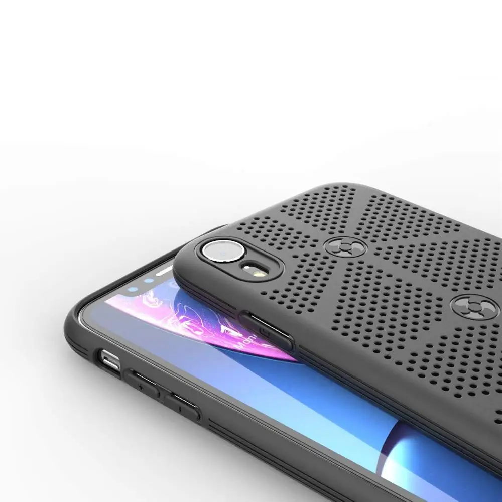 Защитный чехол для телефона из ТПУ iPhone XR с дышащим отверстием и