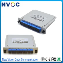 1x8 LGX коробка кассета карты вставки SC/UPC PLC сплиттер модуль, 1:8 8 портов волоконно-оптический PLC СПЛИТТЕР LGX коробка