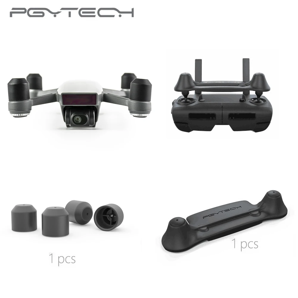 

PGYTECH Remote Control Stick Protector + Motor protective cap + for DJI Spark Drone accessories