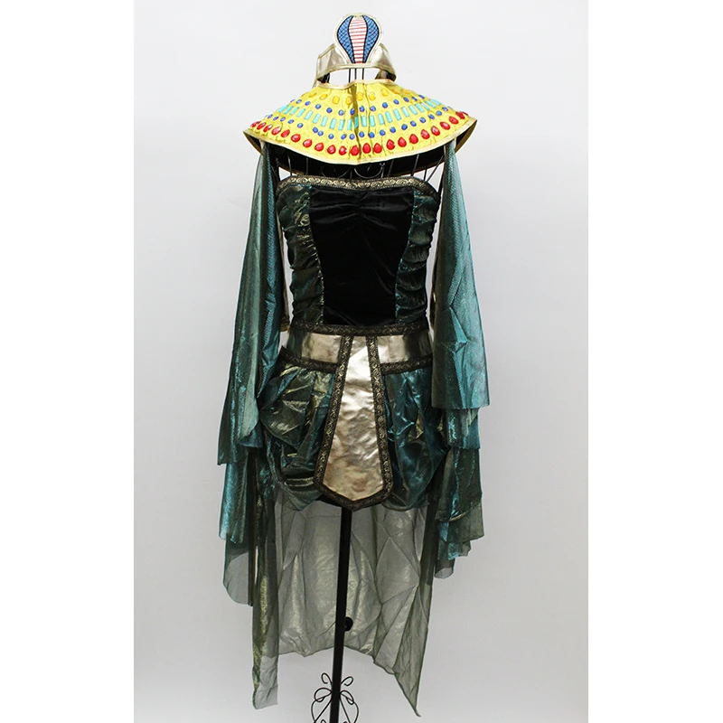 Cosplay&Ware [3]Deluxe Adult Egyptian Queen Costume Halloween Women Black Panther Okoye Cosplay Dress Role Play Fancy Cleopatra Clothing -Cosplay&Ware anime Shop HTB1g kX7zoK1RjSZFlq6yi4VXaT.jpg