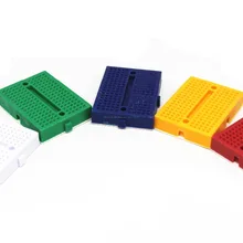 5 шт. мини цветная макетная доска SYB-170 35*47*8,5 мм Универсальная доска может быть прошита