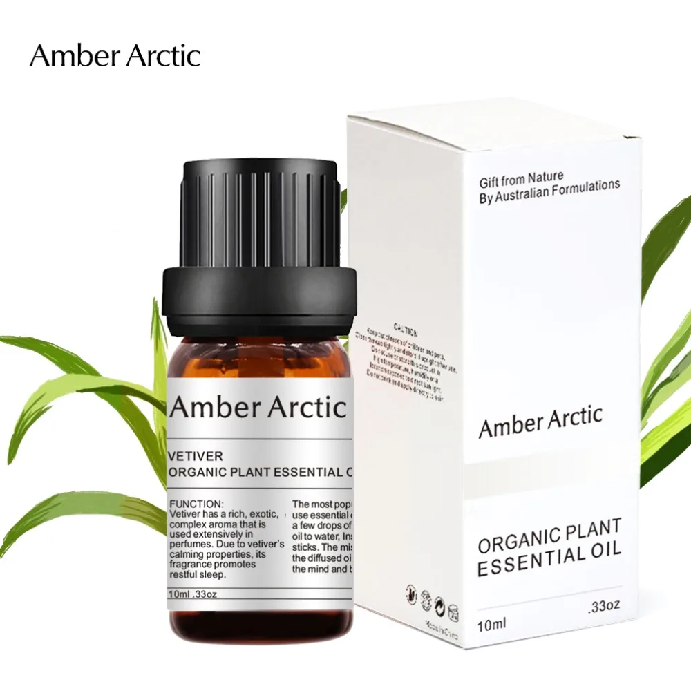 

Pure Vetiver Essential Oil (Vetiveria zizanoides) 100% Natural Therapeutic Grade New