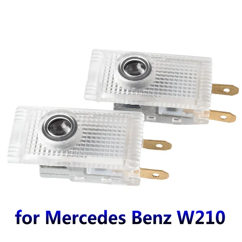 

2x Car Door Courtesy Lights Laser Projector Logo LED Lamp For Mercedes Benz W210 E220 E200 E230 E240 E55 Sprinter Viano Vito AMG