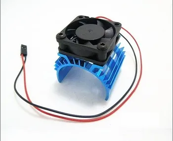 

Heat Sink With Fan 540 550 3650 Brushless Motor Heatsink Cooling Head Vent For 1/10 1/8 RC Car HSP Wltoys Toy Motors