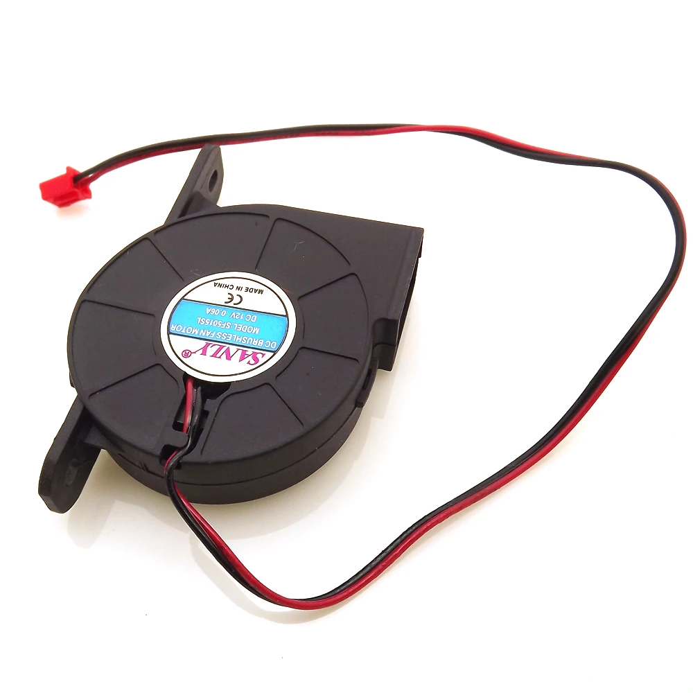 para Umidificador Ultra Silencioso Ventilador de Resfriamento Turbo Sf5015sl 12v 0.06a 50*50*15 mm 2pin - Imagem 3