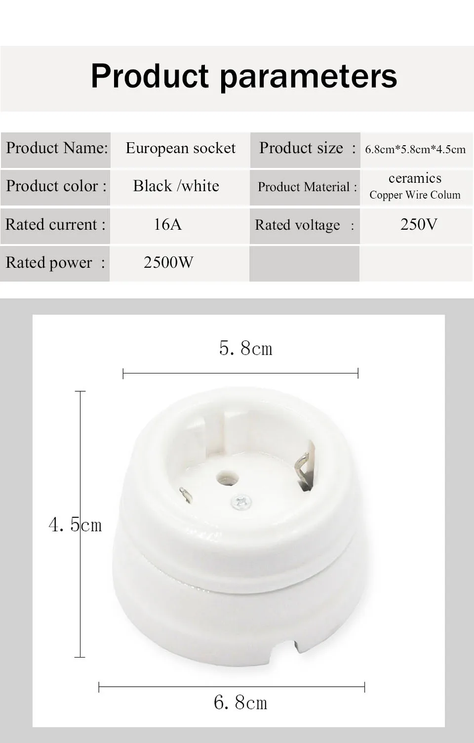 Home, Tomada UE, Interruptor Da Lâmpada De Parede, Tomada Set, 110V-250V