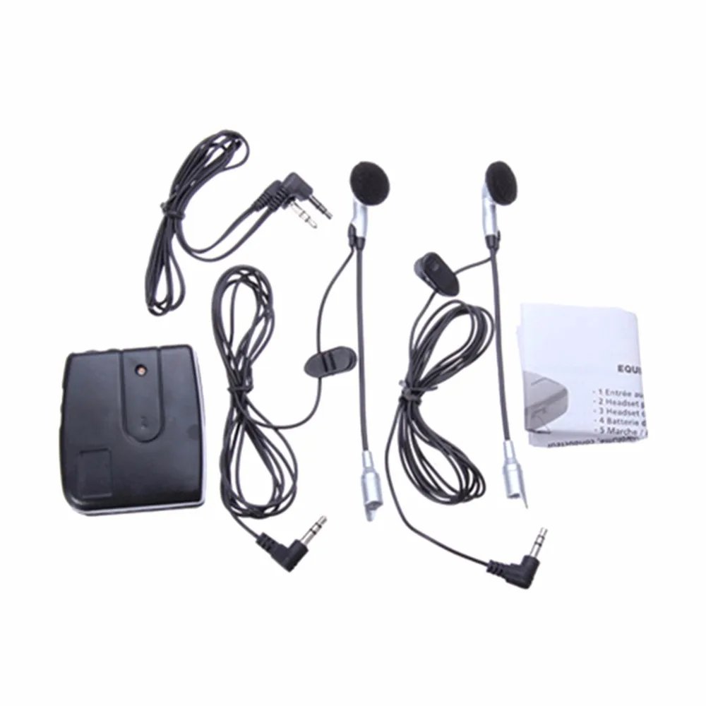 Portable Microphone Headset Motorcycle Driver Rider Interphone