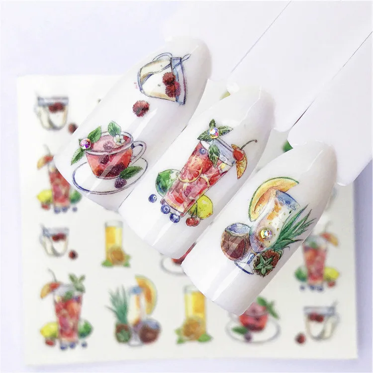 

1 Pcs Fruit Christmas Nail Art Design Manicure Soak Off Enamel Gel Polish UV Gel Nail Polish Lacquer Varnish SYR26