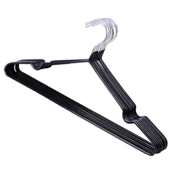 

10 pcs/lot Children Adult Non-Slip Metal Shirt Trouser Hook Hangers Coat Hanger Clothes Accessories Rack