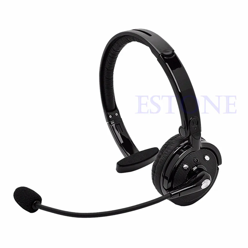 

Noise-Canceling BH-M10B Bluetooth Over Head Boom Mic Headset For Trucker Drivers Drop Shipping