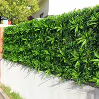 Outdoor Künstliche Anlage Wände Blätter Zaun 1x1 m UV Proof DIY Vertikale Garten Wand IVY Panels Garten Hinterhöfe dekorationen