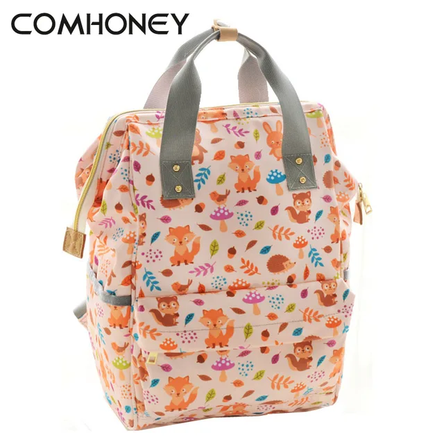Baby Diaper Bag Anti Theft Fox Panda Stroller Care Woman Baby Diaper Bag Anti Theft Fox Panda Stroller Care Woman Maternity Ny Bags Insulation