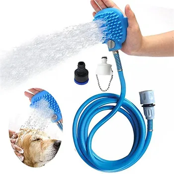 

Pet Shower Sprayer Pet Bathing Tool Pet Bath Shower Outdoor, indoor Handheld Sprayer,Cat Dog Grooming Bath Massager