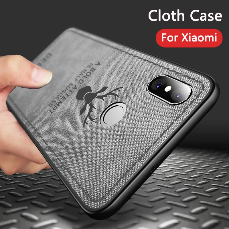 Phone Case For Xiaomi Pocophone F1 Cases Cloth Redmi 6 Pro 6A Note 7 5 Plus Cover Xiomi Mi A2 Lite 8 Max 3 Coque |