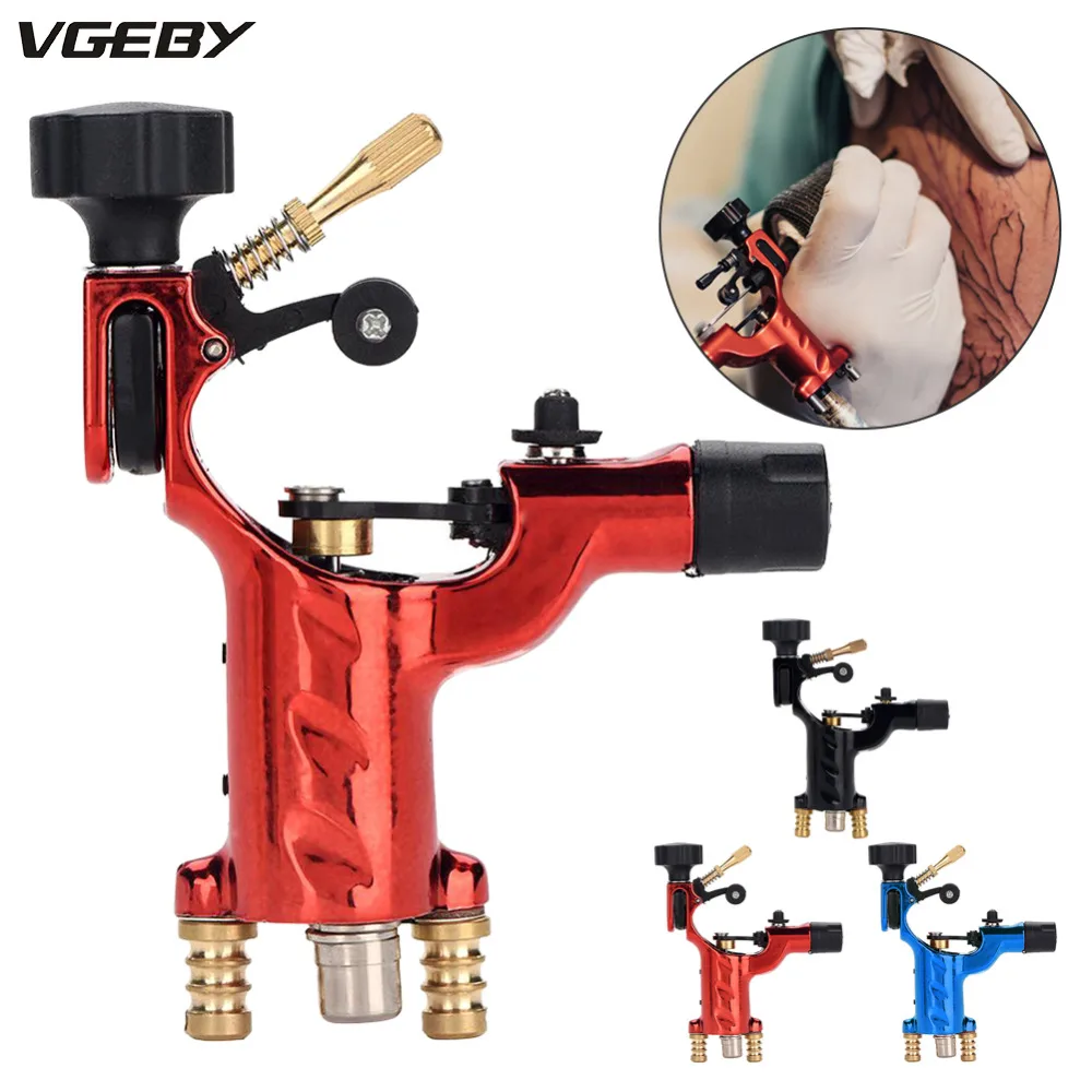 

Rotary Liner Shader Tattoo Machine Strong Motor Gun RCA Cord Artist Acessories Temporary Tattoos Supplies Permanent Microblading
