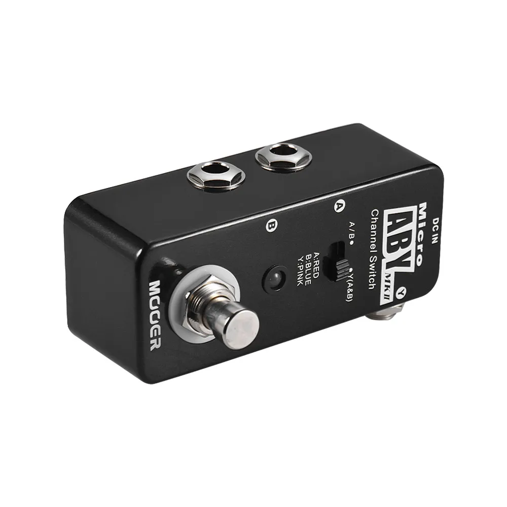 MOOER ABY MKII Channel переключатель для гитары педаль создания эффектов настоящий байпас