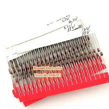 1 Вт Зенер диодный комплект DO-41 4,7 V-47 V 24values* 20pcs = 480 pcs Электронный diy Набор