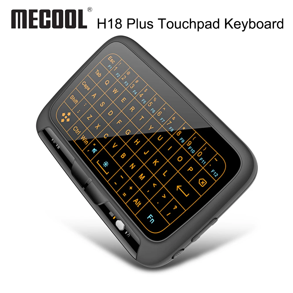 

H18+ 2.4GHz mini wireless air mouse keyboard Full Touchpad Keyboard Touch Pad Remote Control for Android TV Box PC Xbox3 PS4