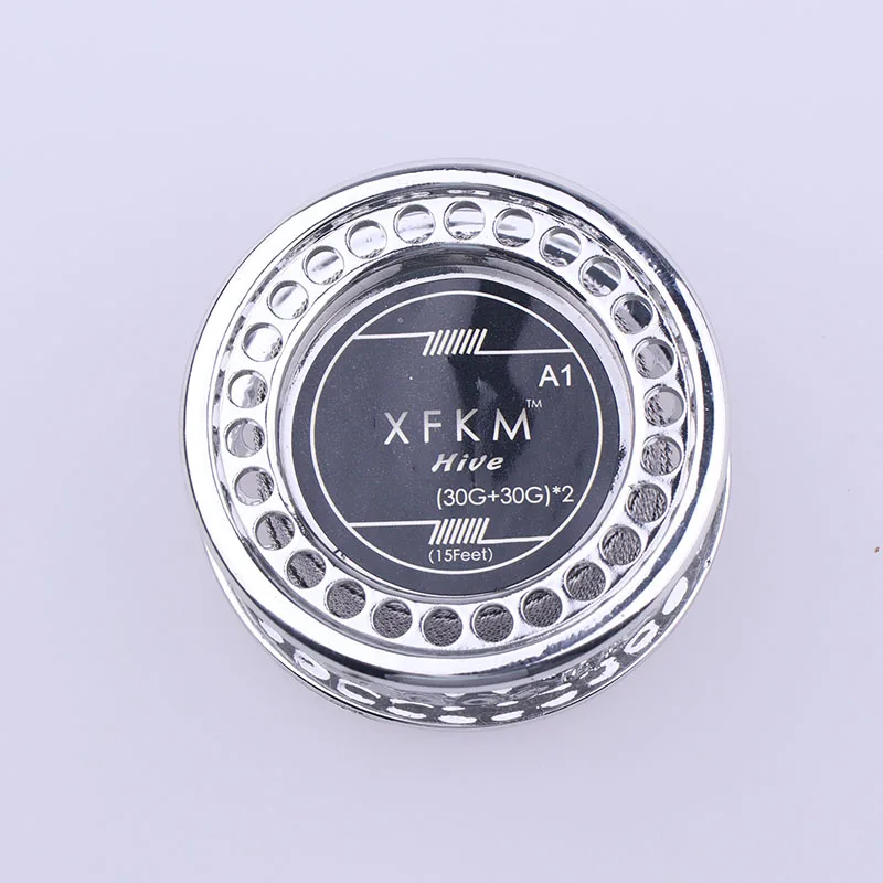 

XFKM 5m/roll (30+30)*2 Hive Clapton Wire for RDA RBA Rebuildable Atomizer Heating Wires Coil Tool Hive Clapton Heating Wire A1