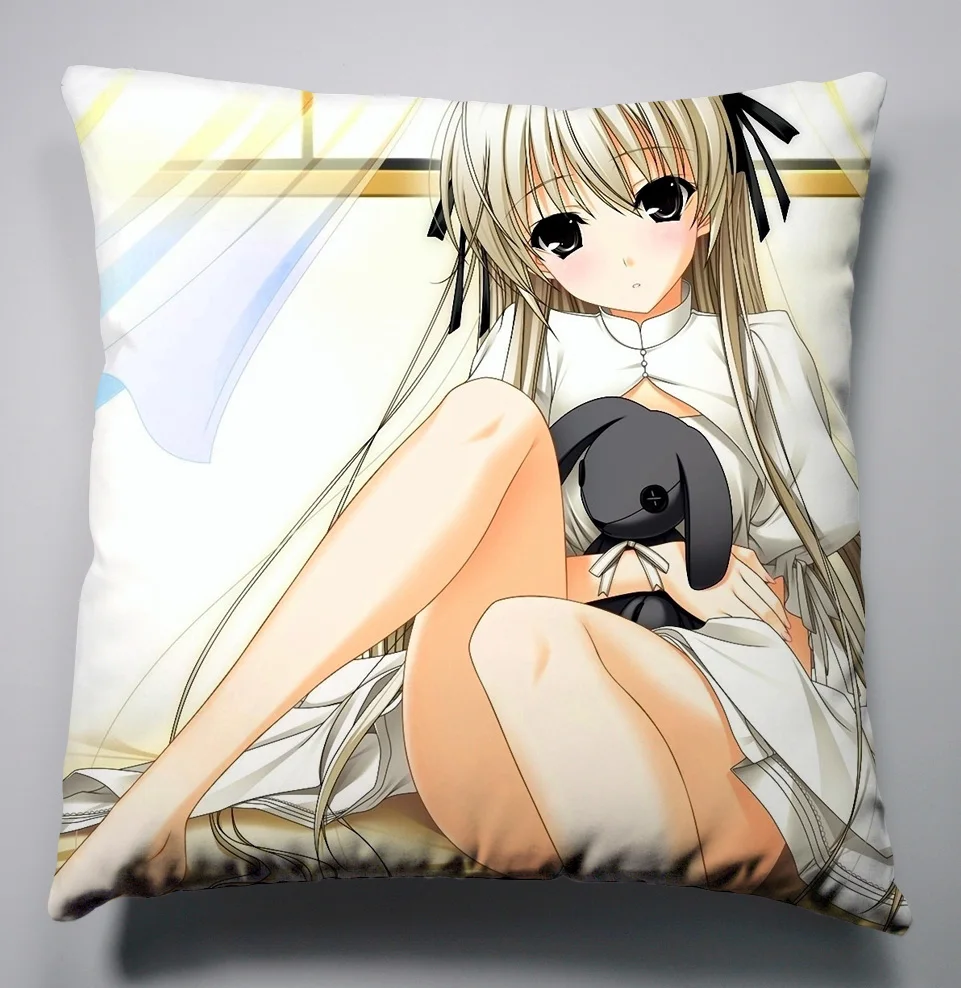 Декоративный чехол для подушки аниме Yosuga no sora Sora Kasugano 40x40 см индивидуальный