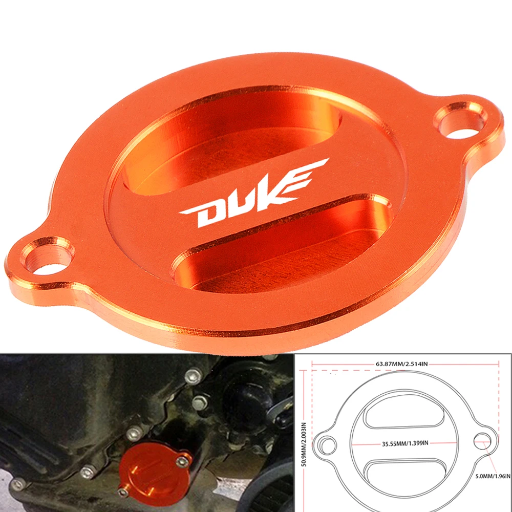 Engine Oil Filter Cover Cap For KTM 690//200 DUKE//390 DUKE//RC 200//RC