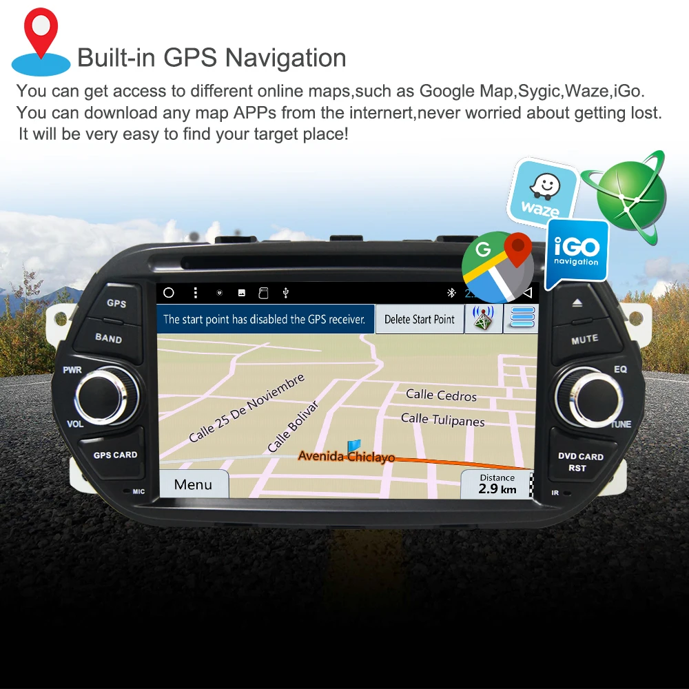 Excellent Support Apple Carplay Android8.1 Car Radio DVD GPS Multimedia Player For Fiat Tipo Egea 2015 2016 2017 Auto Audio Navi Stereo 1