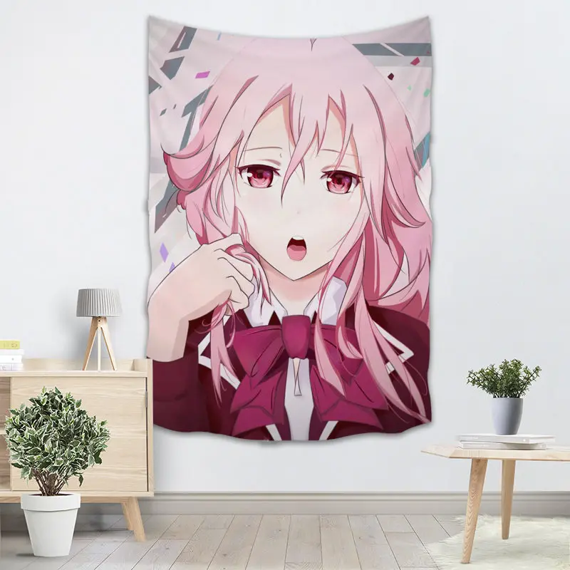 Настенный Гобелен Guilty Crown гобелены настенный показ для домашнего декора Настенный Ковер пляжный плед одеяло коврик для йоги - Цвет: 24