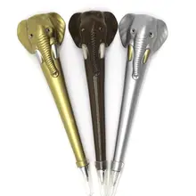 100pcs/lot New arravial crative elephant pen Promotional forest series multi-colour zebra horse ballpoint pen animalgift pen