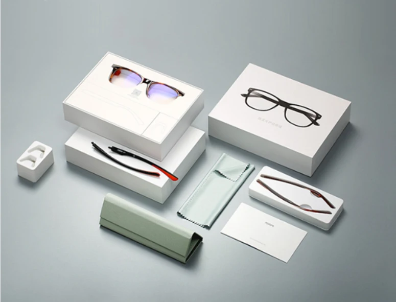 Xiaomi Roidmi B1 Desmontable Anti-los rayos azules Gafas Protectoras Bloque 35% Luz Azul 99.99% Los Rayos UV Protector Ocular buena Vista 015 (2)