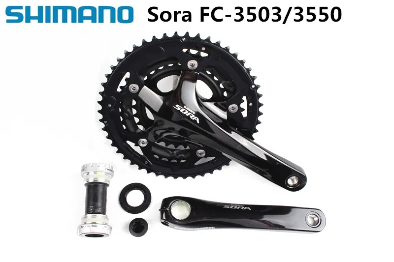 shimano sora triple crankset