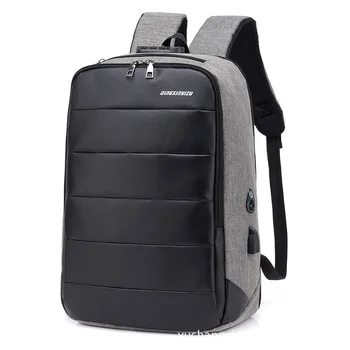 

Multi-functional Waterproof Shoulder Bag Men 15.6-inch Laptop Bag Anti-theft USB Bag Travel Canvas Backpack Mochila Feminina
