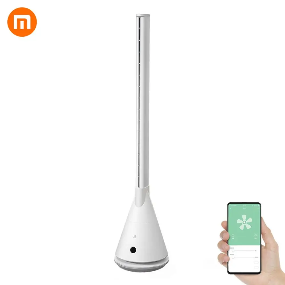 

New Xiaomi Rosou SS4 Intelligent Bladeless Fan Mijia APP Control/Remote Control 11 Speed Natural Wind Timing Fan For Home Office