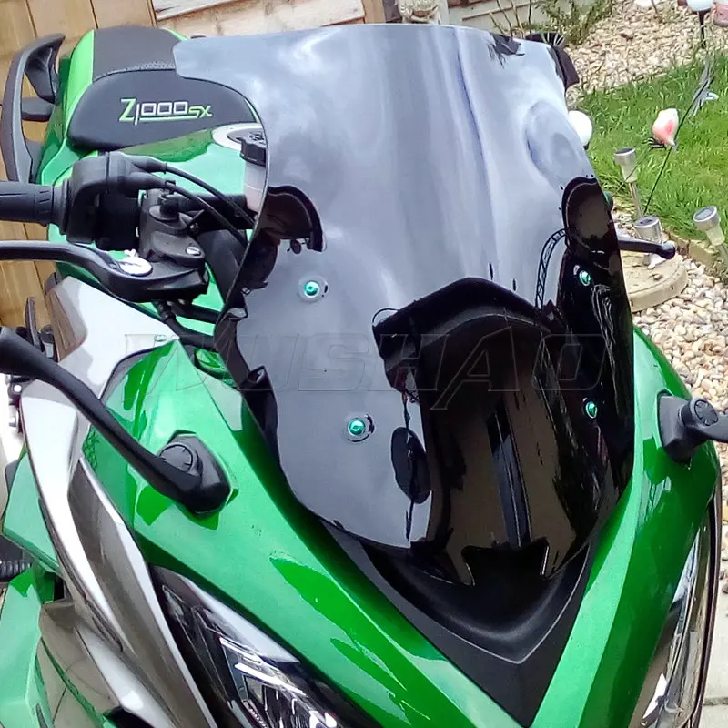 Экран ветрового стекла для мотоцикла 2017 2018 2019 Kawasaki Ninja 1000 Z1000 Z SX Z1000SX Iridium|Козырьки