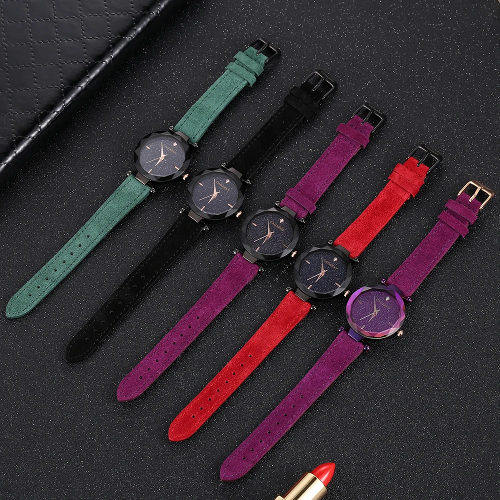 cagarny 2018 Leather Women Watches Ladies Luxury Brand Famous Wrist Watch Fashion Dress Female Clock Relogio Feminino Montre Femme (7)