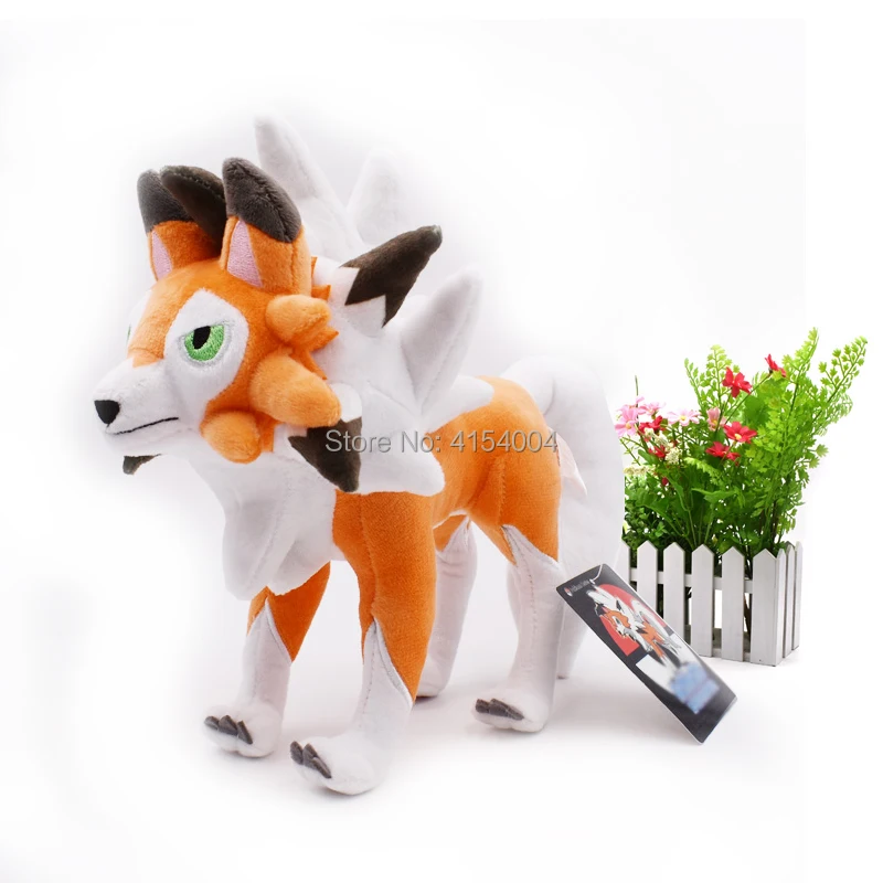 Lycanroc Dusk& Lycanroc дневные и Lycanroc ночные плюшевые куклы мягкие животные горячие игрушки