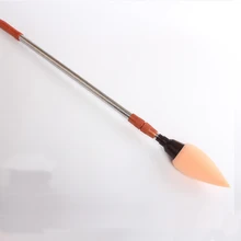 Расширяемый Спонг головы китайская кисть Сталь ручки кисть для каллиграфии живописи практика дать щетки 118 мм