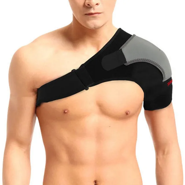 1Pcs Breathable Left single Shoulder Straps Protection Brace