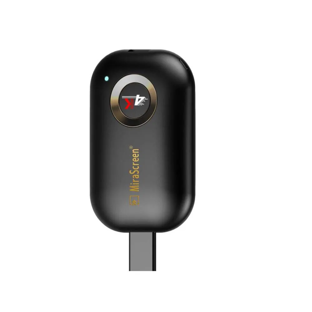 Wireless HDMI Miracast Dongle, 4K HDMI Screen Mirroring Display, 2,4/5G Hz Transmitter and Receiver Streaming von Video/Audio/Dateien Übertragung von Laptop, PC, Smartphone auf TV, Beamer, Monitor